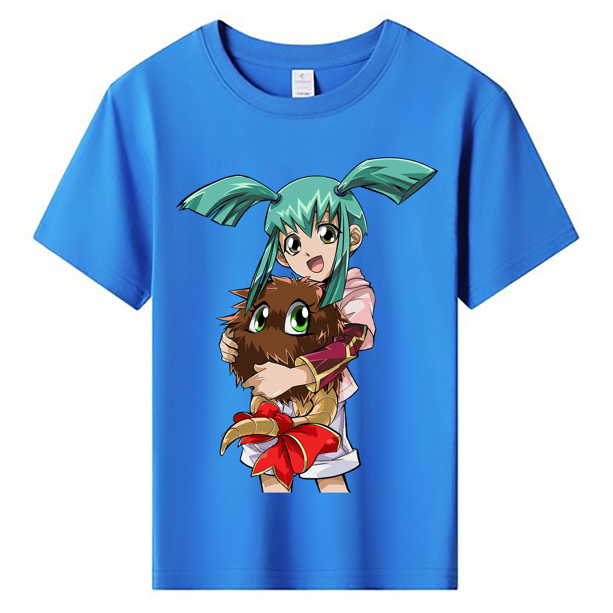 （画像用） 遊☆戯☆王 Yu-Gi-Oh! 綿100％キッズTシャツ（フロントプリント）